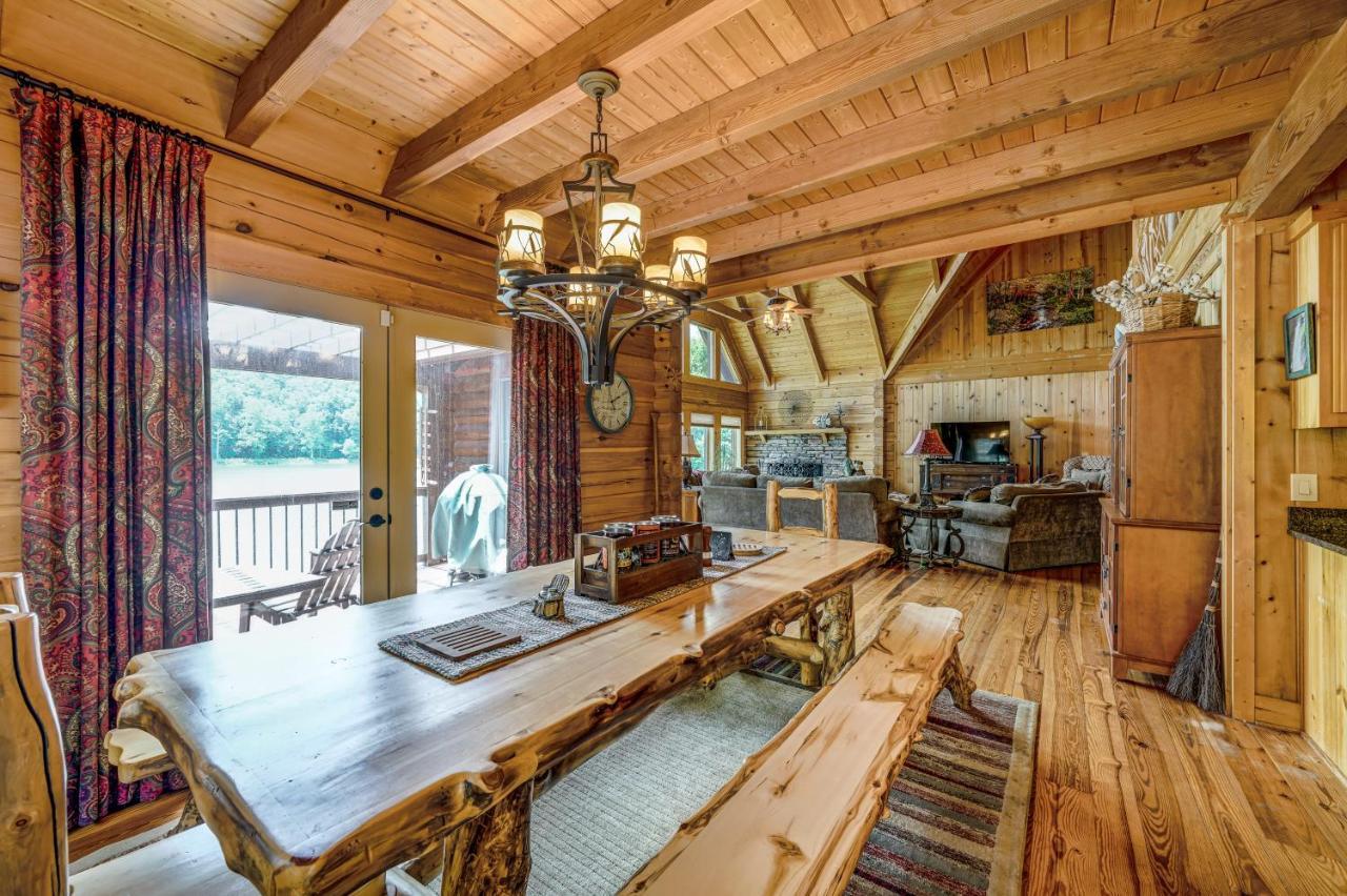 Log Haven Villa Dawsonville Exterior photo